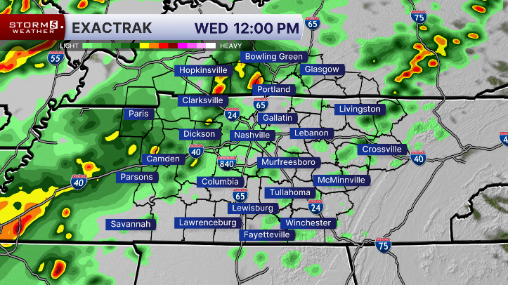 Gráfico de riesgo de tormentas